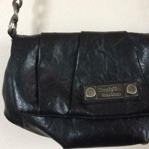 Simply Vera Wang black crossbody purse